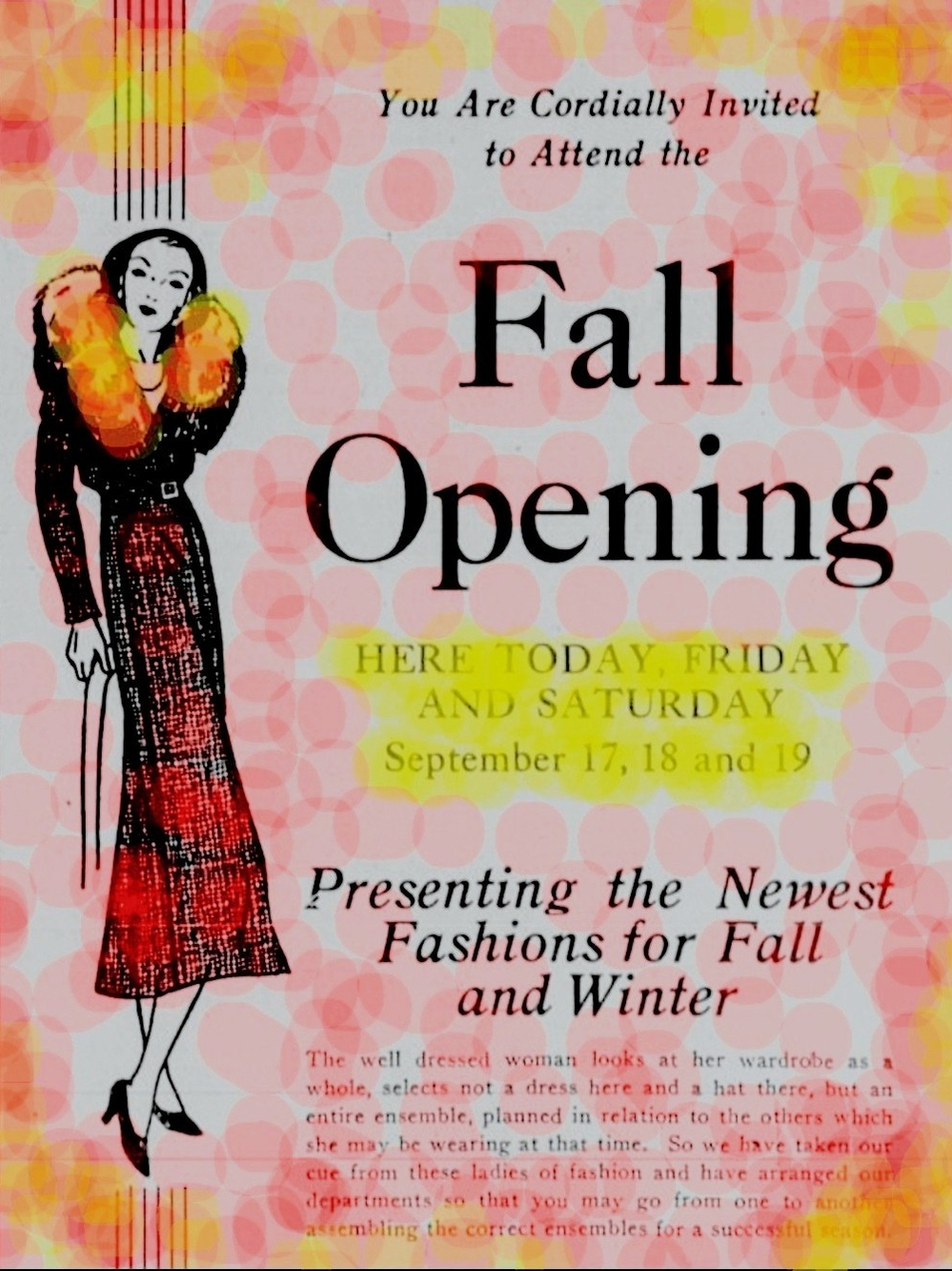 Fashion Fall Opening-Follow For Future Finds!